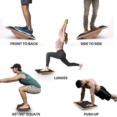 Tavola inclinata in legno a manica personalizzata per il fitness professionale in Europa