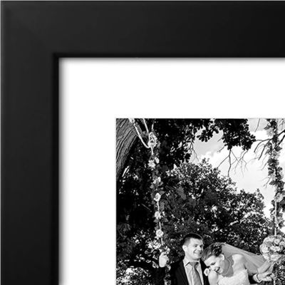 Logo personalizzato in legno dimensione 12X16 8X12 telaio con tappeto e vetro resistente alle fratture