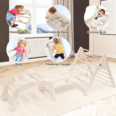 Disegno funzionale Triangolo pieghevole multifunzione Slide di arrampicata per l'allenamento dell'equilibrio