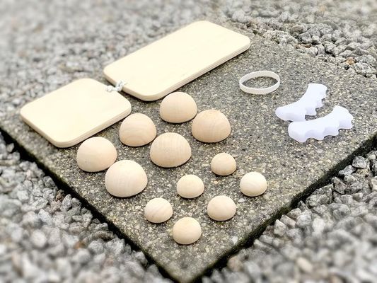 Tabella di bilanciamento per esercizi di piedi in legno per prevenire le arcate cadute Stile di design classico