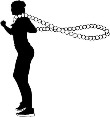 Hula in legno naturale pesato per esercizio fisico 8.4 x 8.4 x 4.1cm