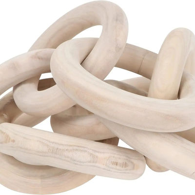 Legno di pino decorativo interno ed esterno 8 Catena di collegamento per scaffali Tecnica personalizzata