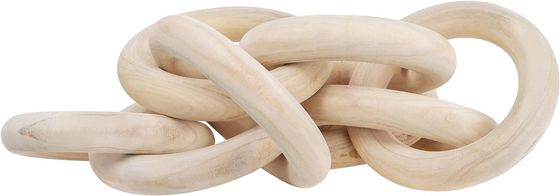 Legno di pino decorativo interno ed esterno 8 Catena di collegamento per scaffali Tecnica personalizzata