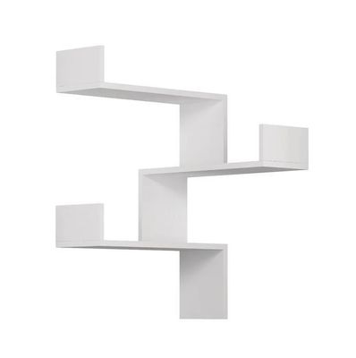 Mensola di parete in legno regolabile per taglia di logo personalizzato Arredamento domestico moderno decorativo