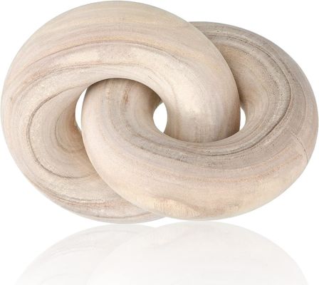 Decorazione a mano in legno in legno in stile naturale rustico per la decorazione del soggiorno