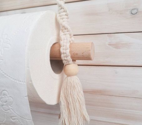 Disegno personalizzato tenitore di carta igienica in legno per il bagno