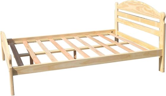 Slate di legno duro supporto telaio letto in legno grande quantità vantaggio per la camera da letto per adulti