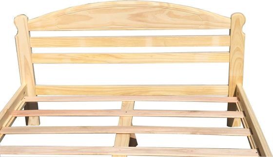 Slate di legno duro supporto telaio letto in legno grande quantità vantaggio per la camera da letto per adulti