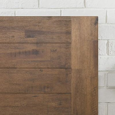 Fabbricazione di piattaforme da letto in legno di pino di grande quantità con testa di letto e supporto in lamiera di legno