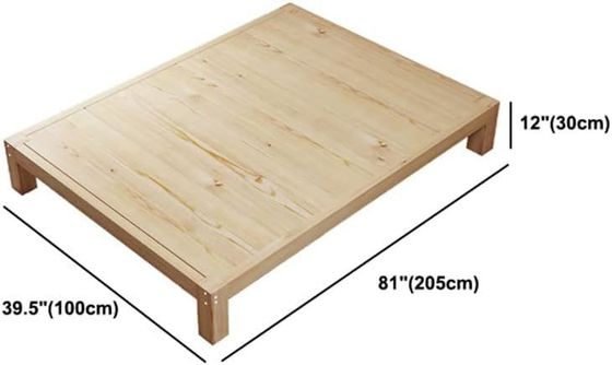 Cornice di letto in legno standard con vantaggio personalizzato