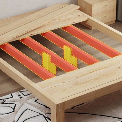 Cornice di letto in legno standard con vantaggio personalizzato