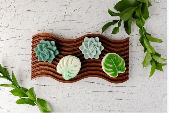 Grande vassoio in legno da servizio da 18,5 x 12 pollici per ogni stagione Divano e divano rustico