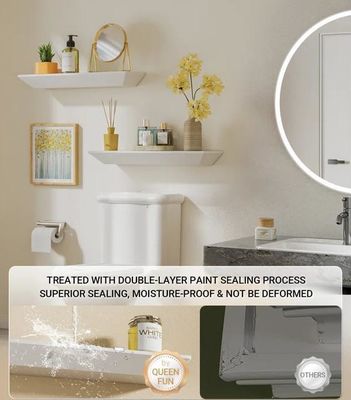 Y Mail Packing Moderno Custom Logo Set Di 2 Pareti Montaggio Ripiani Galleggianti Per Decorazione Pareti