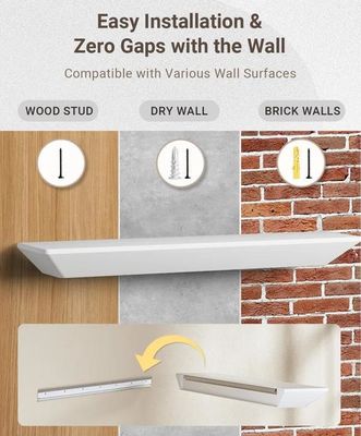 Y Mail Packing Moderno Custom Logo Set Di 2 Pareti Montaggio Ripiani Galleggianti Per Decorazione Pareti