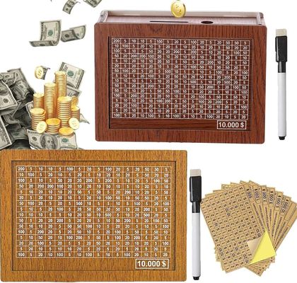 OEM/ODM Acceptabile Legno Risparmio di denaro Risparmiatore di denaro con colore naturale e standard