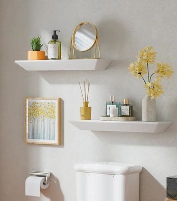 Y Mail Packing Moderno Custom Logo Set Di 2 Pareti Montaggio Ripiani Galleggianti Per Decorazione Pareti