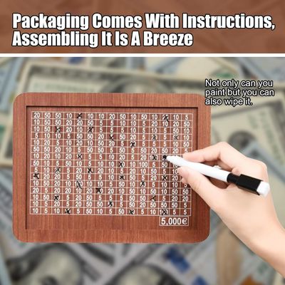 OEM/ODM Acceptabile Legno Risparmio di denaro Risparmiatore di denaro con colore naturale e standard