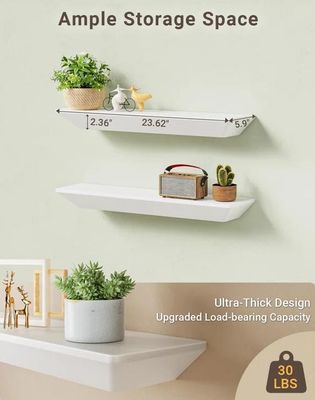 Y Mail Packing Moderno Custom Logo Set Di 2 Pareti Montaggio Ripiani Galleggianti Per Decorazione Pareti