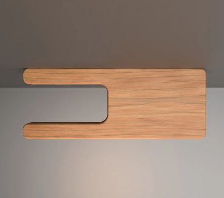 Tenitore di carta igienica a muro in legno sostenibile con scaffale di legno a superficie extra