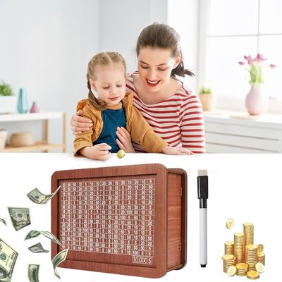 OEM/ODM Acceptabile Legno Risparmio di denaro Risparmiatore di denaro con colore naturale e standard