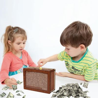 OEM/ODM Acceptabile Legno Risparmio di denaro Risparmiatore di denaro con colore naturale e standard