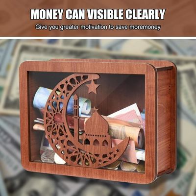 OEM/ODM Acceptabile Legno Risparmio di denaro Risparmiatore di denaro con colore naturale e standard