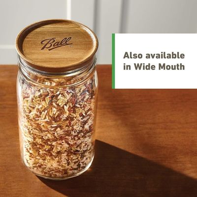 Chiusure in legno a sfera personalizzate marrone regolare con chiusure in bambù in legno di colore semplice