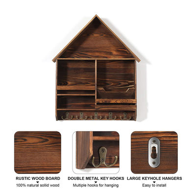 Migliora la tua decorazione di ingresso con il nostro porta chiavi e portaposte da muro BAMBOO 41x13.5x2cm