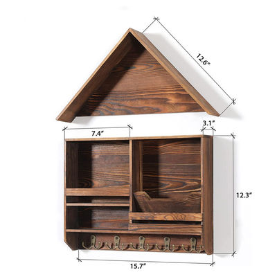 Migliora la tua decorazione di ingresso con il nostro porta chiavi e portaposte da muro BAMBOO 41x13.5x2cm