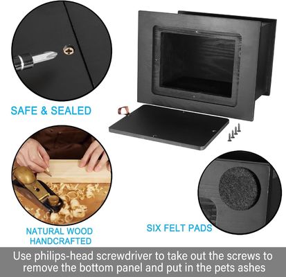 Fotorame unici Urne di cremazione per ceneri umane Stampa serigrafia