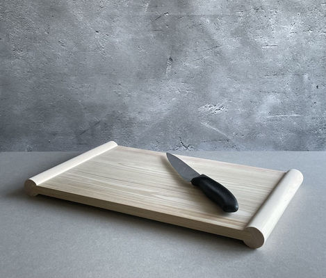 Tavola da taglio in legno di colore semplice extra grande di albero di acacia di bambù per cucina a magazzino