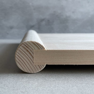 Tavola da taglio in legno di colore semplice extra grande di albero di acacia di bambù per cucina a magazzino