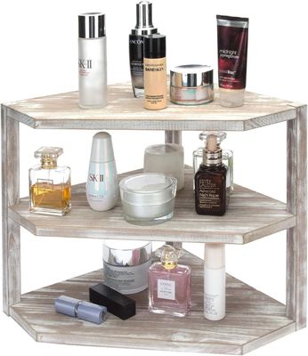 Rack di cucina in legno 3 strati organizzatore di stoccaggio per utensili da cucina