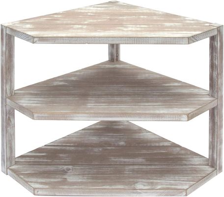 Rack di cucina in legno 3 strati organizzatore di stoccaggio per utensili da cucina