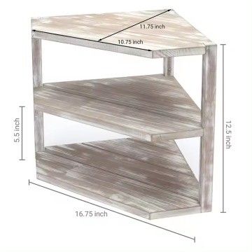 Rack di cucina in legno 3 strati organizzatore di stoccaggio per utensili da cucina