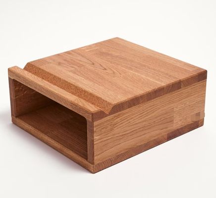 Classificazione Scala non pieghevole Scala per biciclette montata a parete con design in legno di rovere fatto a mano