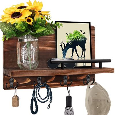 Come richiesta Cucina angolo organizzatore Muro montato Tipo rustico legno supporto Heavy Duty