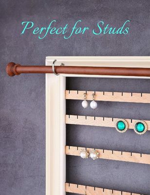 Display per gioielli a parete con braccialetto