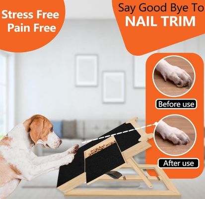 Tavola da graffiare per unghie per cani in legno