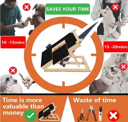 Tavola da graffiare per unghie per cani in legno