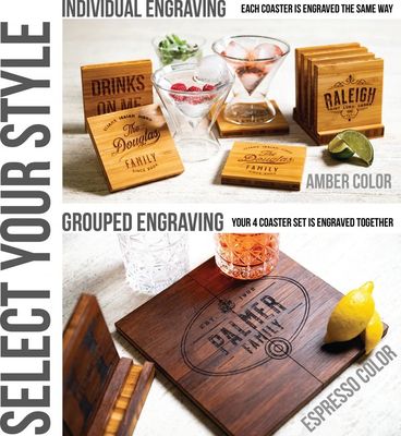 Cappelli di famiglia con porta opzionale in bambù, faggio, noce, quercia, MDF o pino