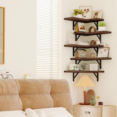 Scaffalature per il bagno, scaffalatura a parete con apparecchiature da cucina