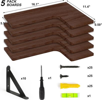 Scaffalature per il bagno, scaffalatura a parete con apparecchiature da cucina