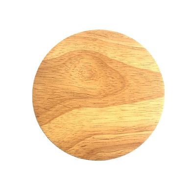 10X0.9cm Sublimazione Custom Coasters per bere Round Bambù Legno Coaster Matte Pads