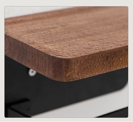 Tenitori di magazzino in legno scaffali montati a parete per piccoli oggetti in bagno cucina camera da letto