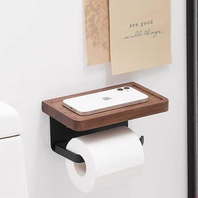 Tenitori di magazzino in legno scaffali montati a parete per piccoli oggetti in bagno cucina camera da letto