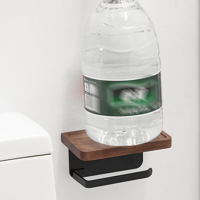 Tenitori di magazzino in legno scaffali montati a parete per piccoli oggetti in bagno cucina camera da letto