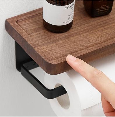 Tenitori di magazzino in legno scaffali montati a parete per piccoli oggetti in bagno cucina camera da letto