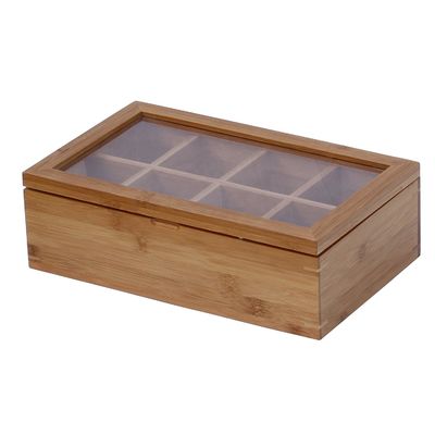 Organizza la tua collezione di tè con questa scatola di tè giapponese dipinta in bambù