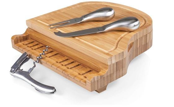 BAMBOO Cheese Board Knife Set Disegno elegante per blocchi da taglio e tavole da charcuterie